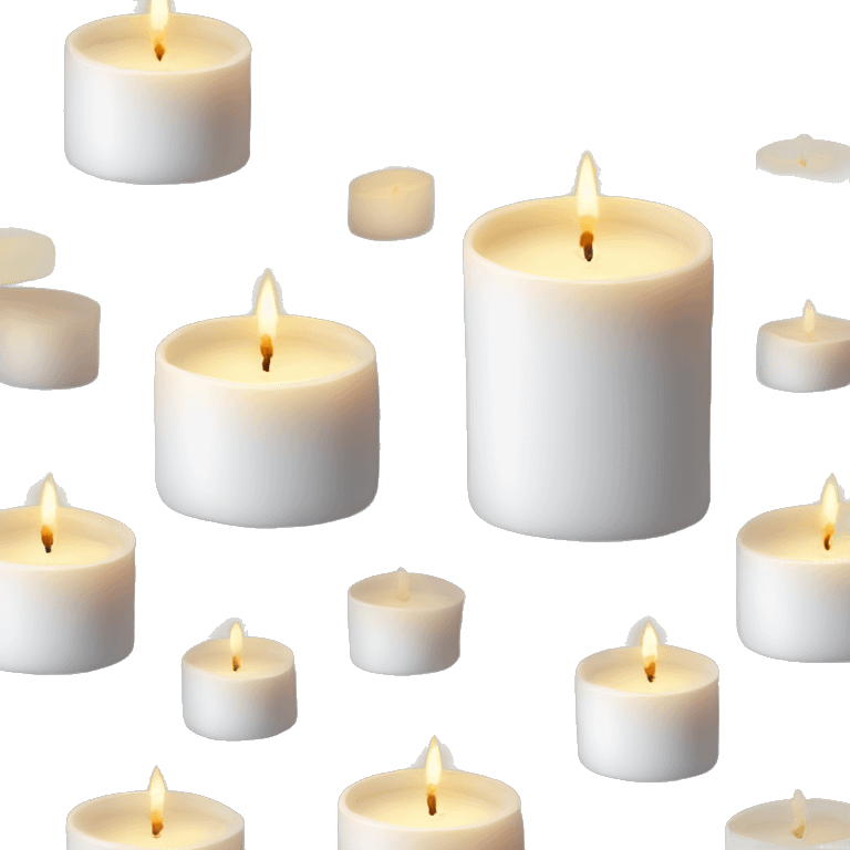 aesthetics of purity comfort candles emoji