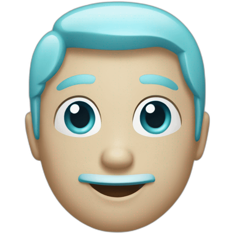 Cyan mart emoji