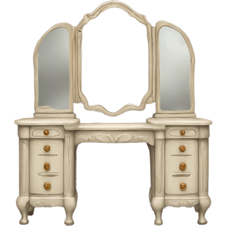 Vintage vanity emoji