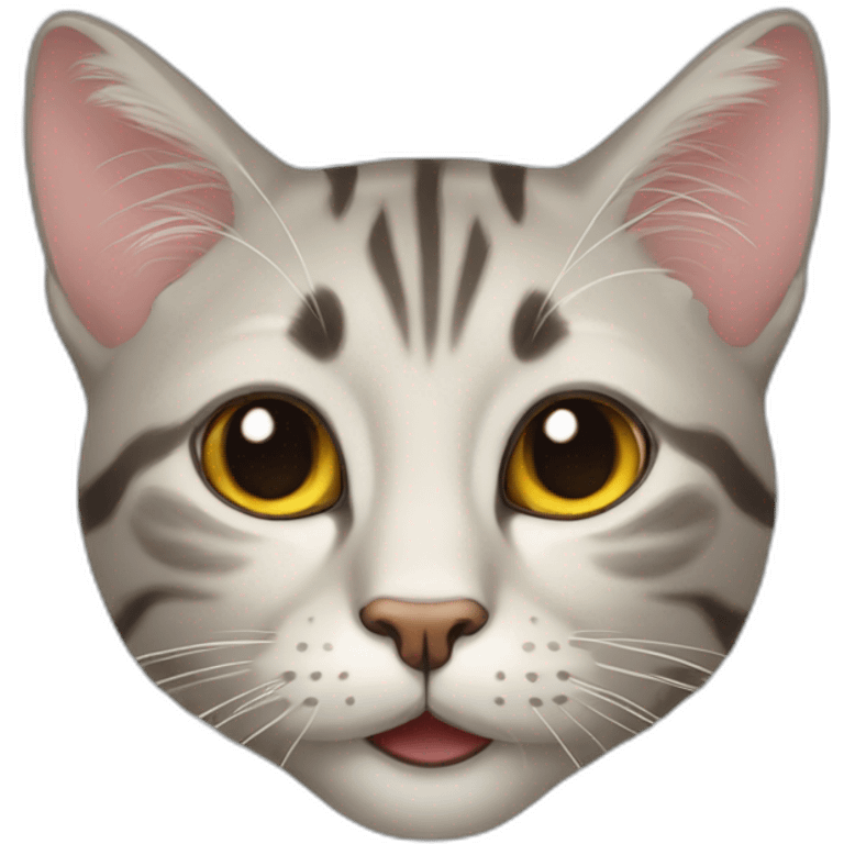 lachende katze winkt emoji