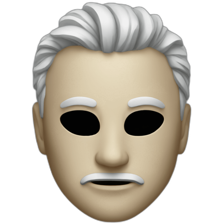 Mask man emoji