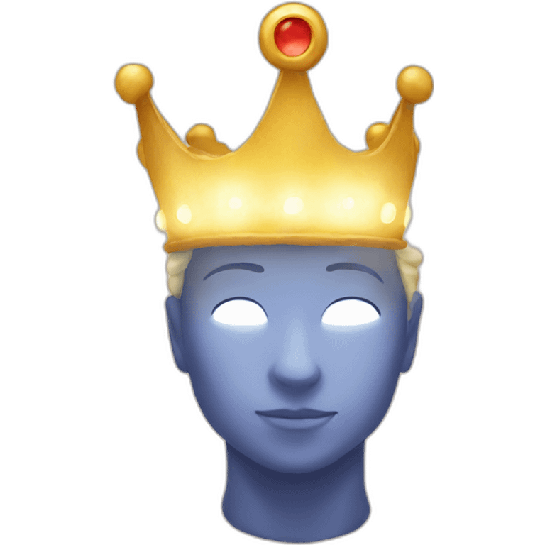 Crown of light emoji