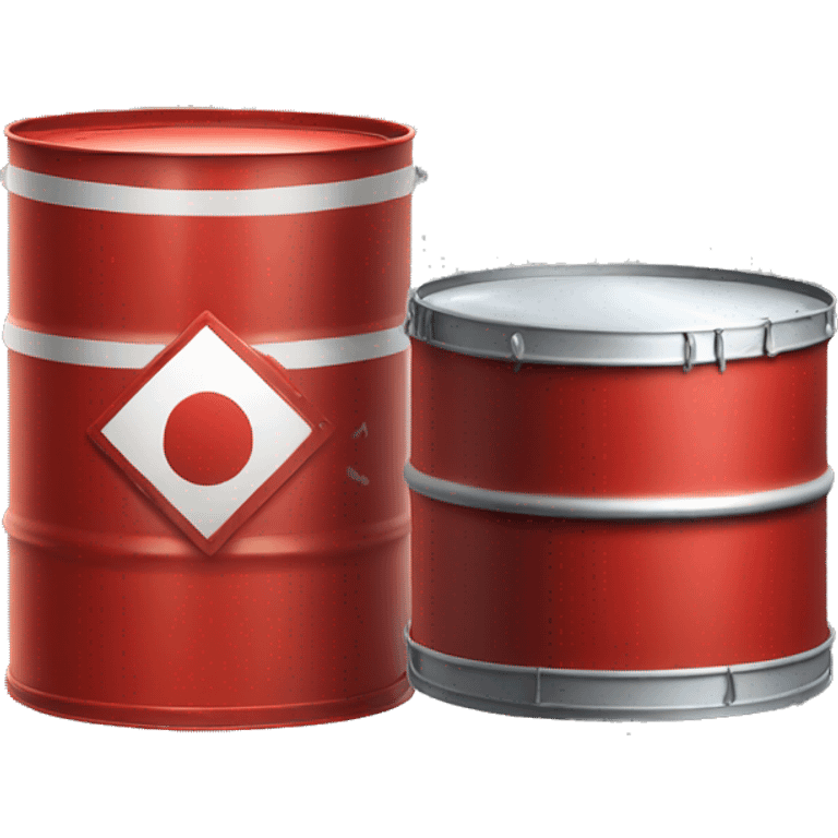 red oil drum emoji