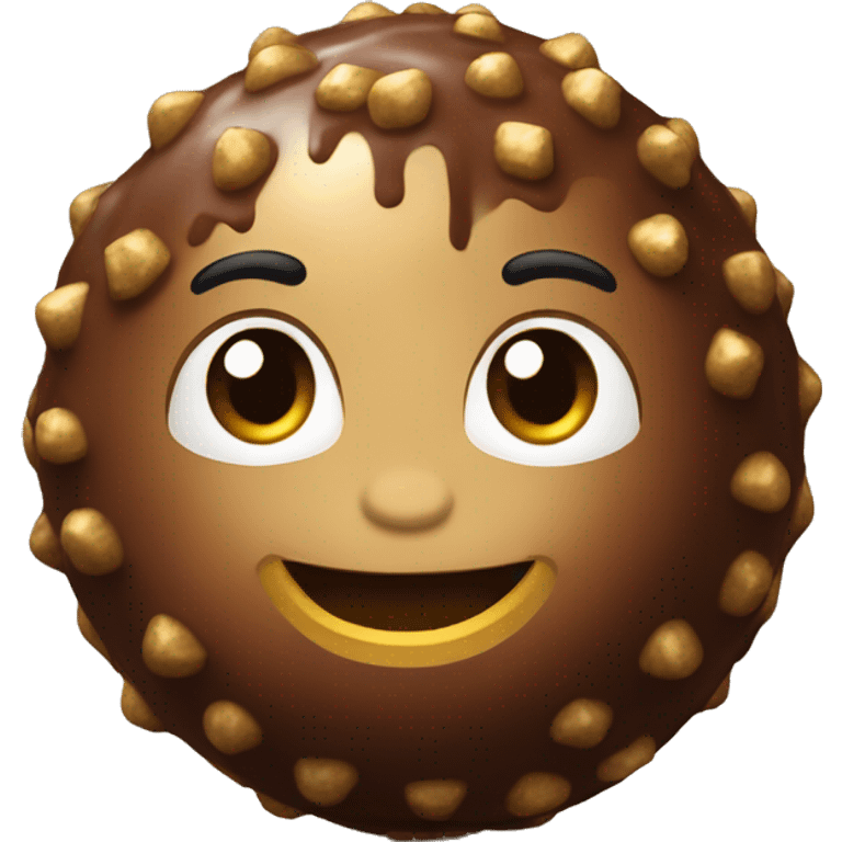 ferrero rocher chocolate  emoji