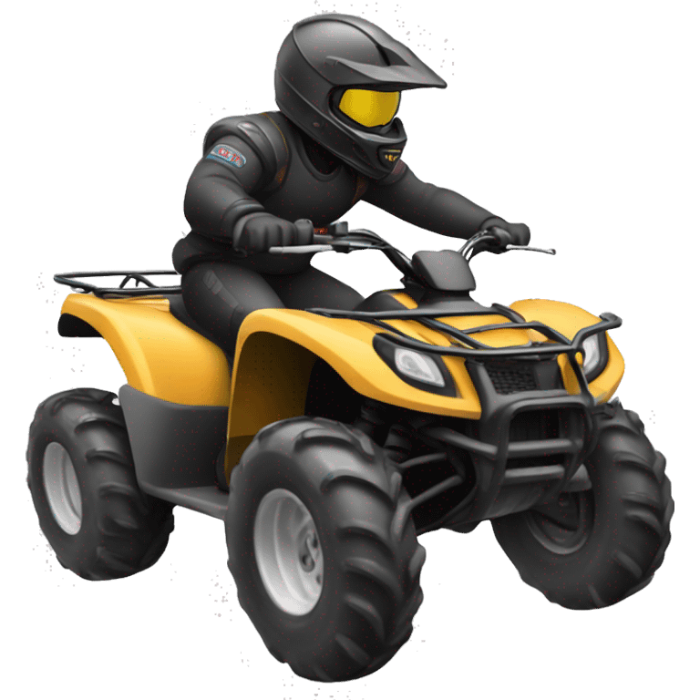 Atv on two wheels  emoji