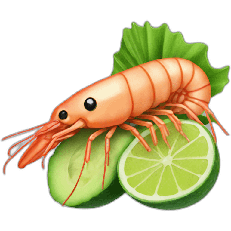 Shrimp Aguachile emoji