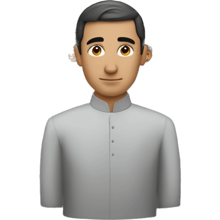 Turkmen man reaslistic emoji