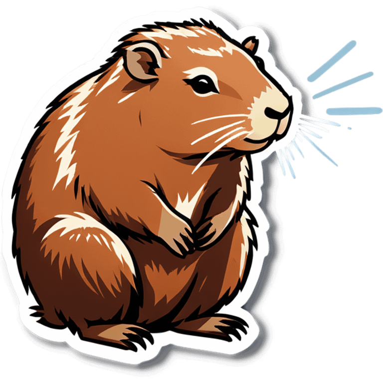 Catholic capybara emoji