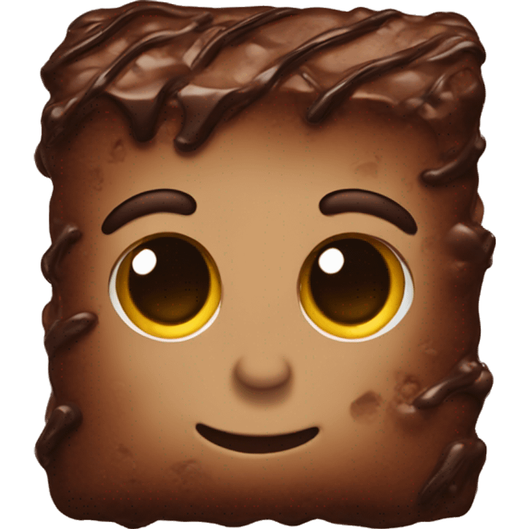 Brownie  emoji