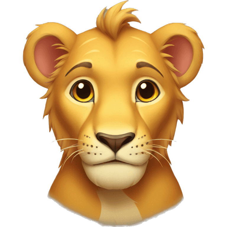 Simba emoji