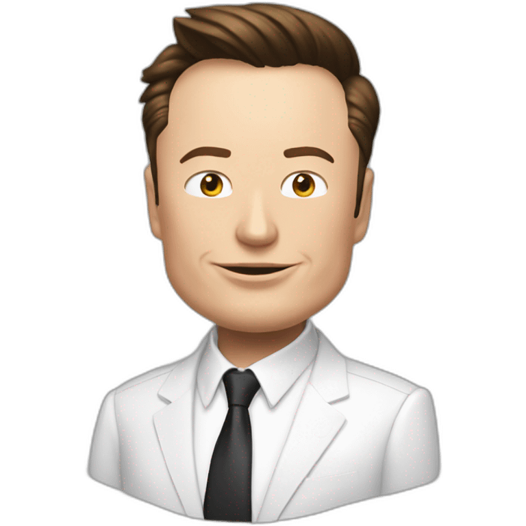 Elon musk likes trump emoji