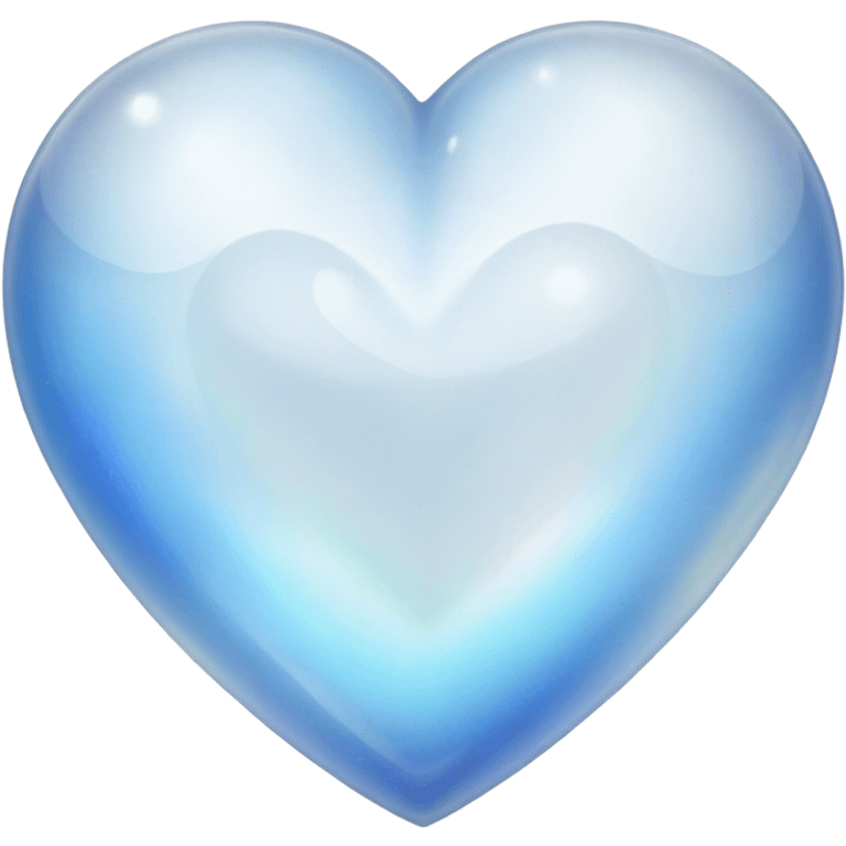 Moonstone heart emoji