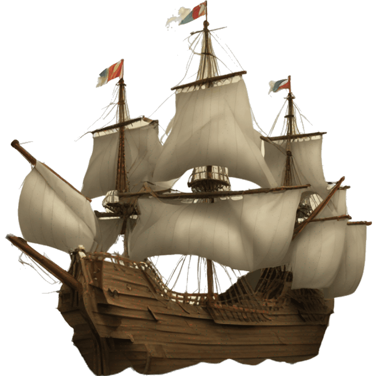 frigate XVII century emoji