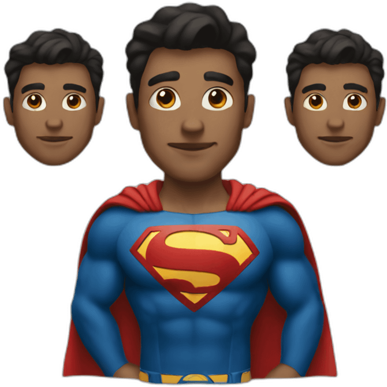 Super man emoji emoji