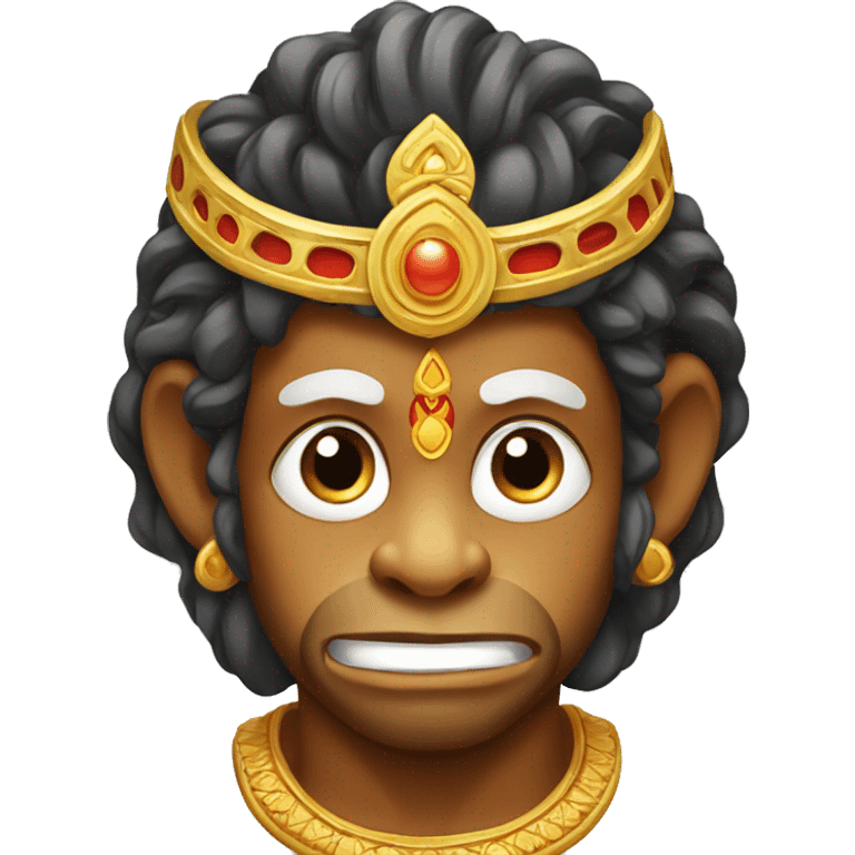 lord hanuman cartoon emoji