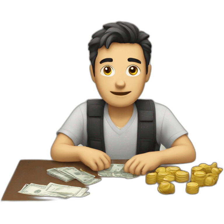 Trading  emoji