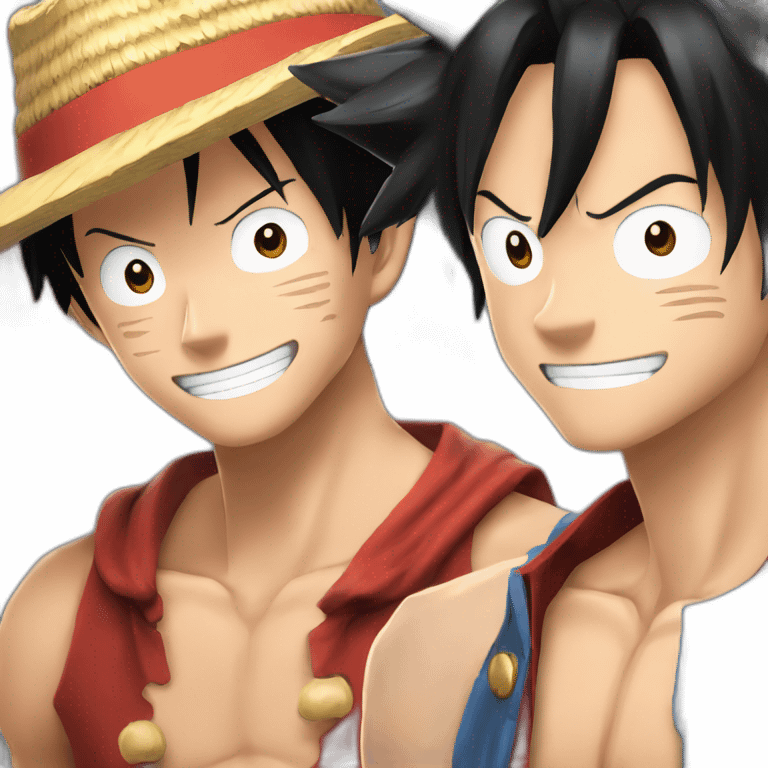 luffy ace et sabo emoji