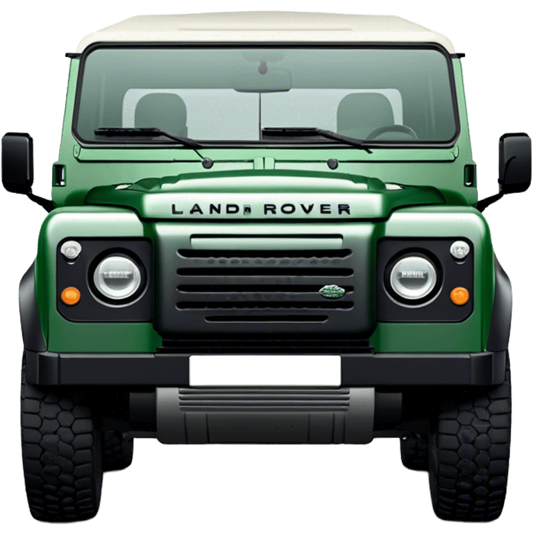 Land Rover Defender - Land Rover (Model Year: 2022) (Iconic colour: Green) emoji