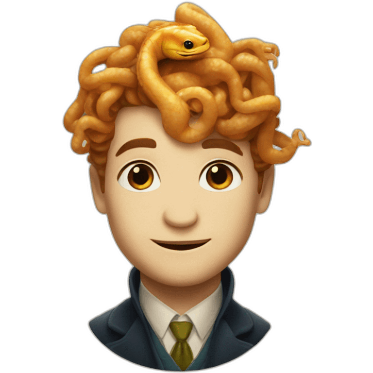 Newt the salamander from fantastic beast emoji