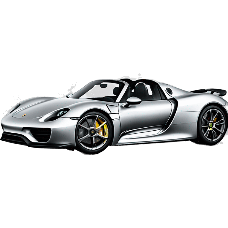 porsche 918 spyder emoji