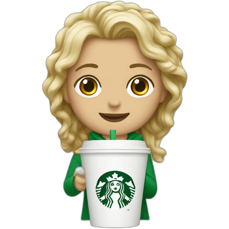 Starbucks Holiday merch emoji