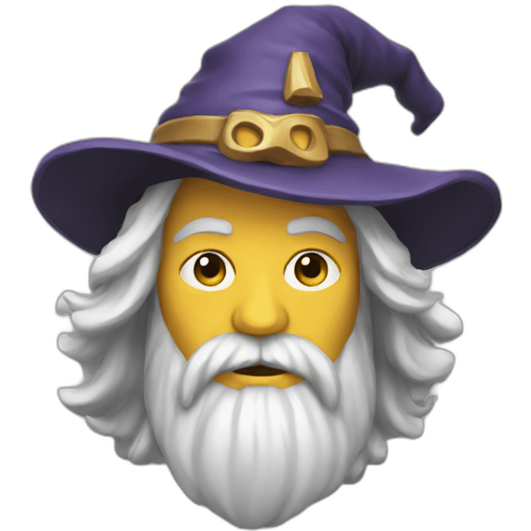 Epic wizard emoji