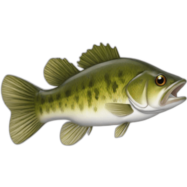 small mouth bass emoji