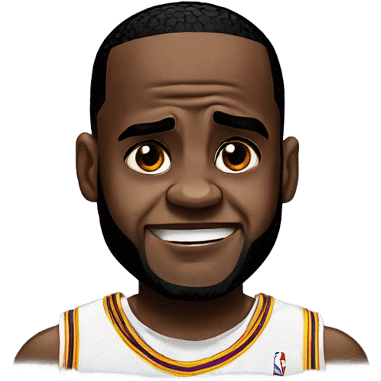 LeBron as a crybaby  emoji