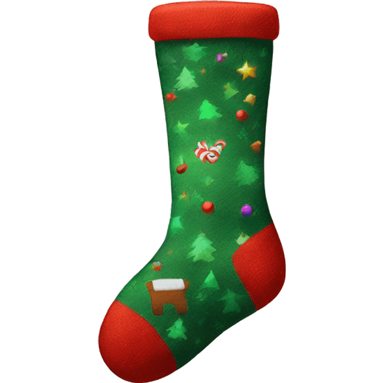 Christmas socks emoji