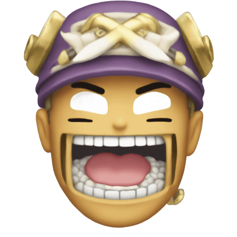 chopper from one piece with gold teeth  emoji