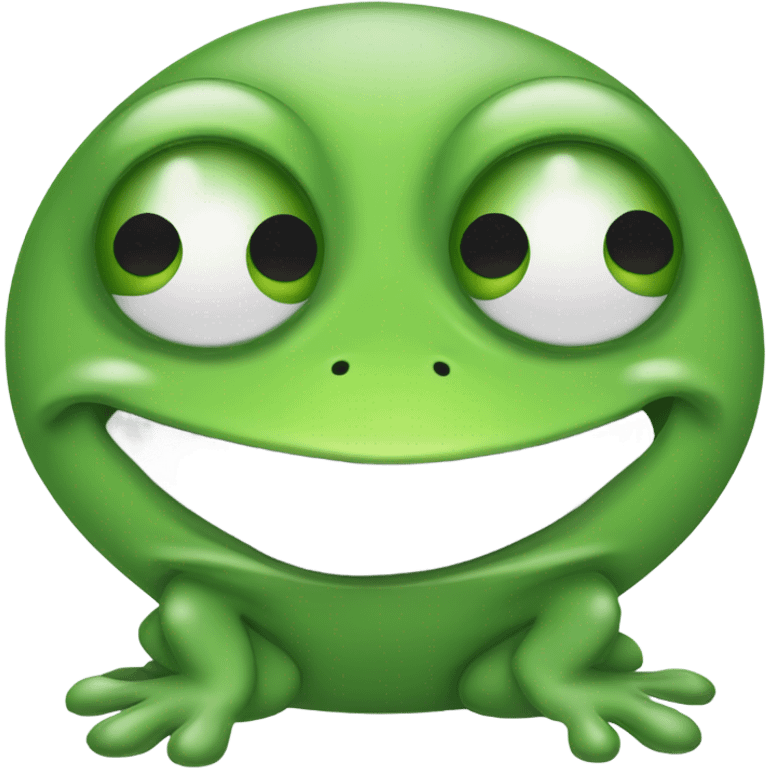 Mr frog crying emoji