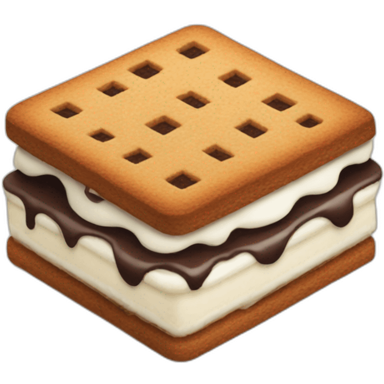 Ice cream sandwich emoji