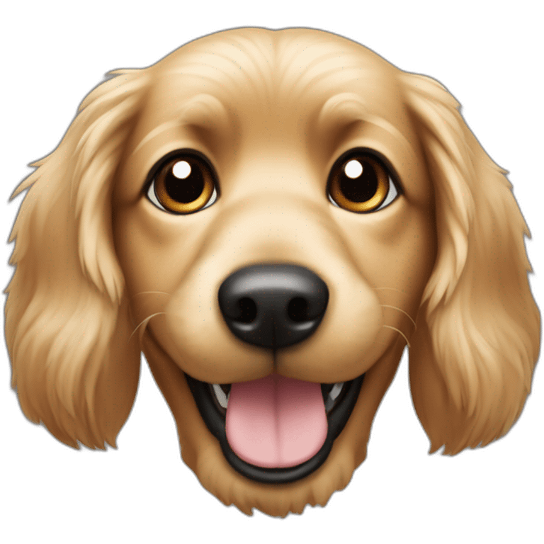 dog-australian-yorkshire-tan-black-older-closeup-smile emoji