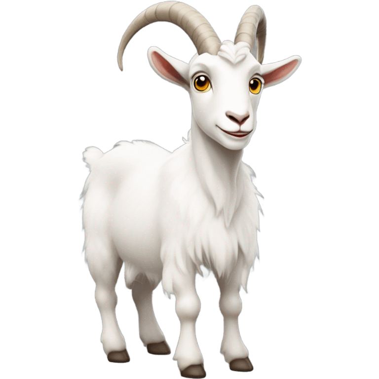 White goat emoji