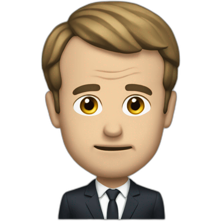 Macron qui fume emoji