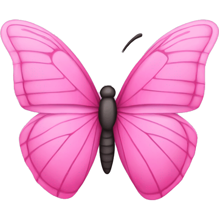 pink butterfly emoji