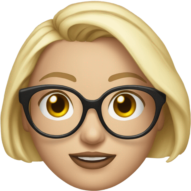 margot robbie glasses  emoji