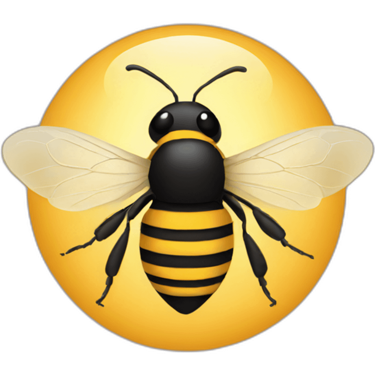 Bee agrees  emoji