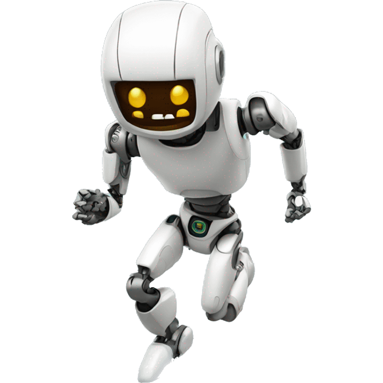 running robot emoji