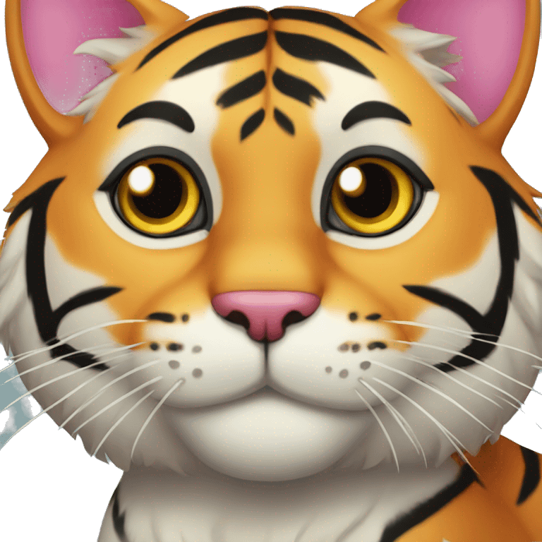 Tiger cat emoji