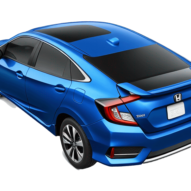 2025 blue Honda civic emoji