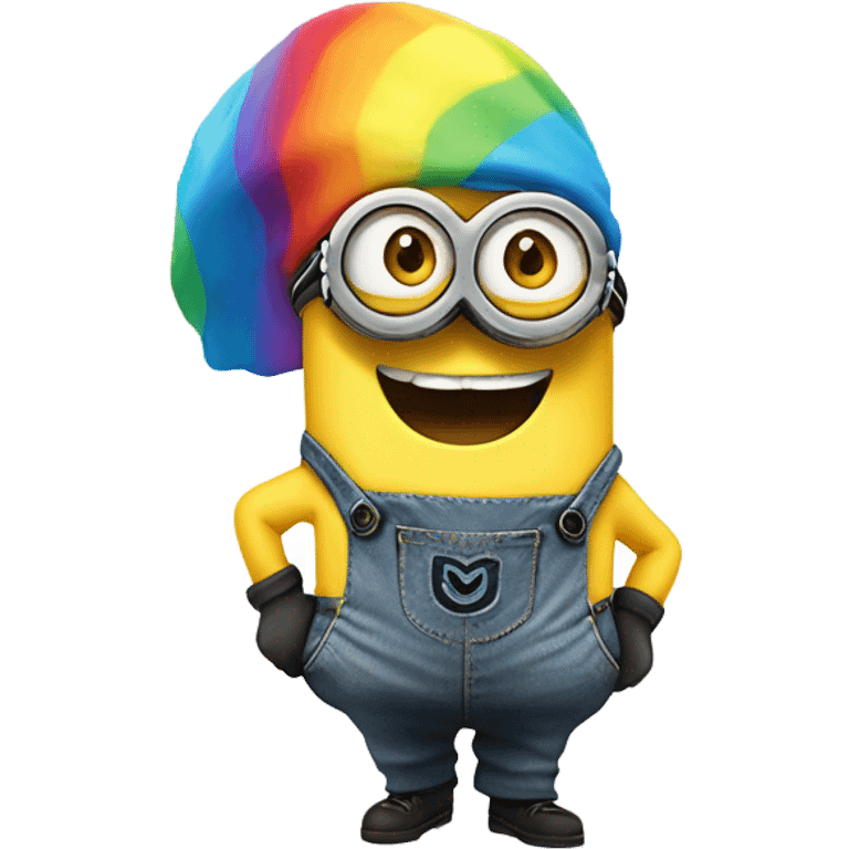 Gay minion emoji