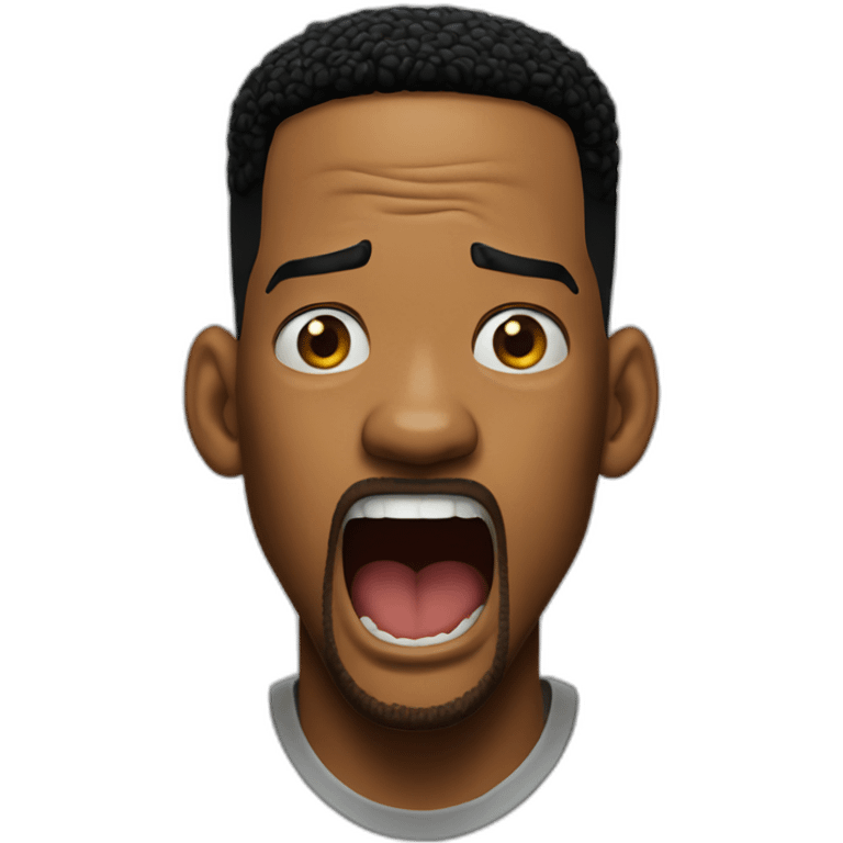 Will smith shocked emoji