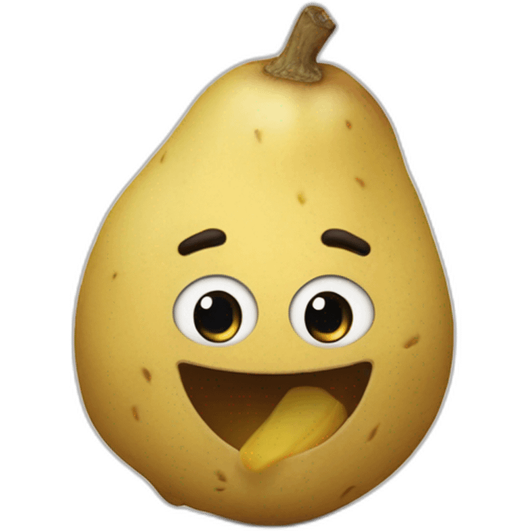 Mika bâts une patate emoji