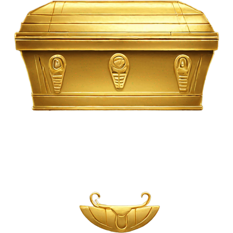 gold egyptian coffin emoji