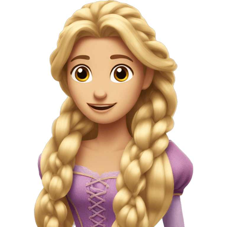 Rapunzel emoji