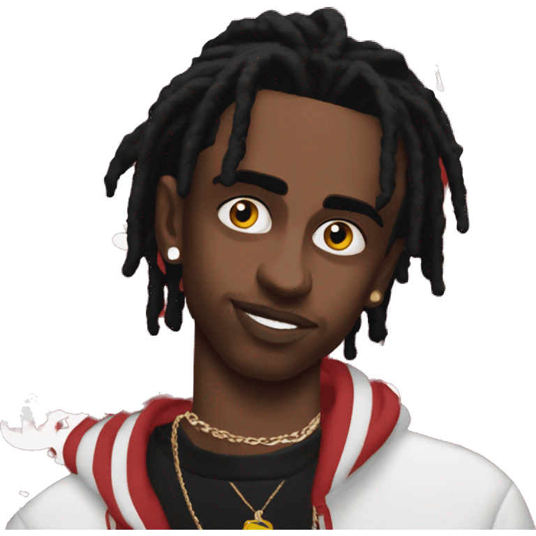 Playboi Carti All Red music emoji