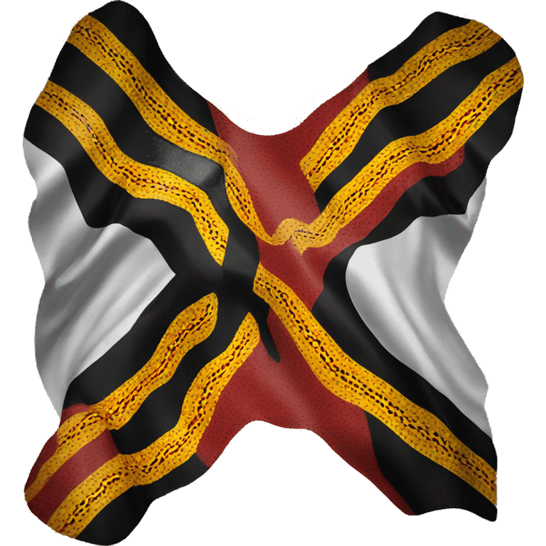 Australian Aboriginal flag emoji