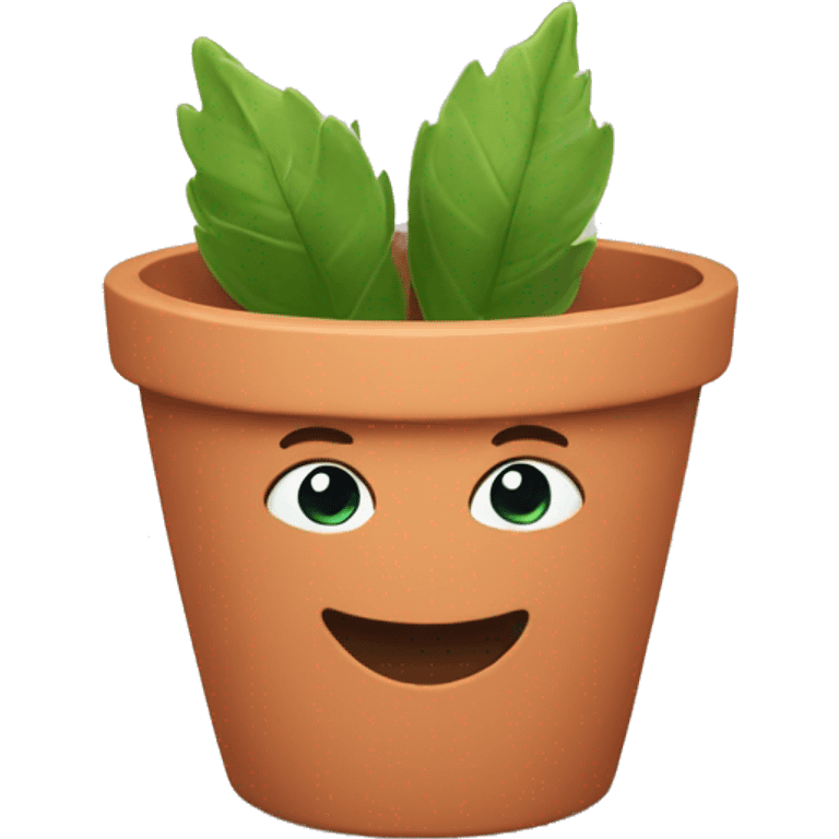 Clay Plant Pot emoji