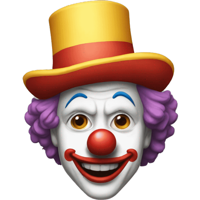 the clown emoji